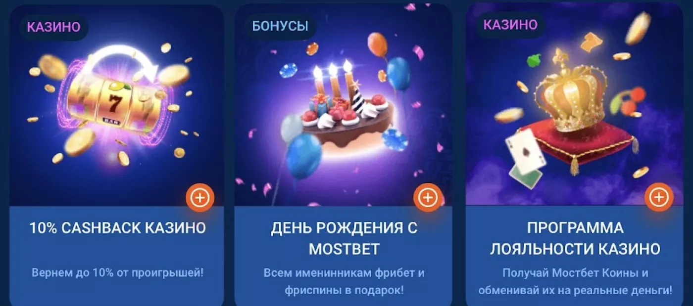  Mostbet Casino бонус